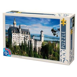 DTOYS   Puzzle 500 pièces   Paysages  Château de Neuschwanstein