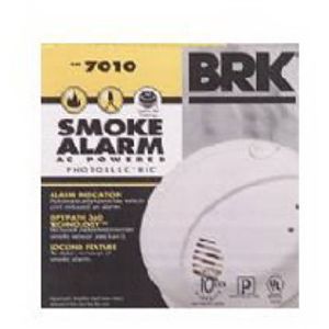 BRK 7010 120V Photoelectric Smoke Alarm