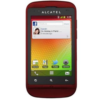 ALCATEL ONE TOUCH 918D Rouge   Achat / Vente SMARTPHONE ALCATEL ONE