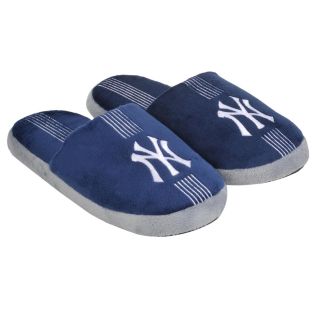 New York Yankees Striped Slide Slippers