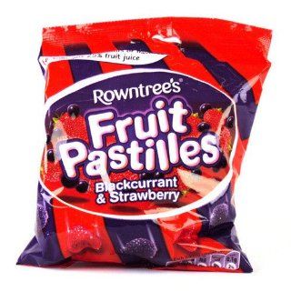 Fruit Pastilles Blackcurrant And Strawberry Bag 185g 