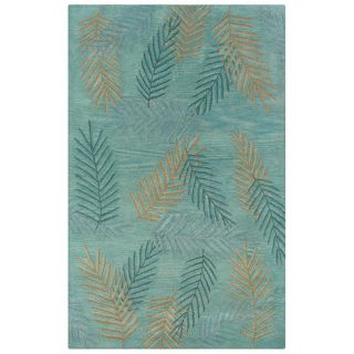 Hand tufted Hesiod Light Blue Wool Rug (5 x 8) Today $309.99