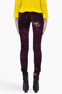 Rag & Bone Purple Galaxy Jeans for women