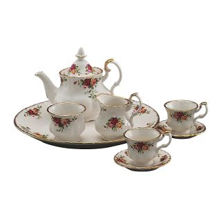 Royal Doulton Old Country Roses Le Petite 9 Piece Tea Set Today: $79