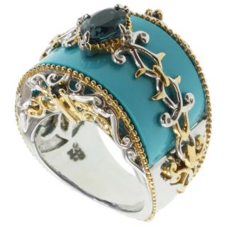 Blue Topaz Ring Today $126.99 Sale $114.29 Save 10%