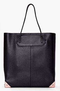 Alexander Wang Black Leather Prisma Tote for women