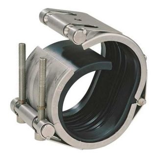Straub STR35201 Pipe Coupling, Pipe Size 2 1/2 In, 3 In L Be the