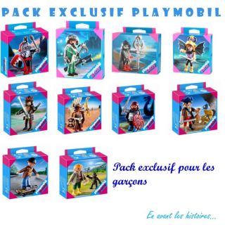 Pack exclu Playmobil Garçon   Achat / Vente UNIVERS MINIATURE COMPLET