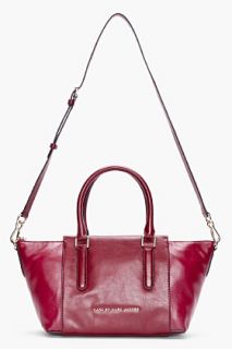 Marc By Marc Jacobs Medium Maroon Burg Boxer Tote for women
