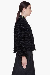 Marc Jacobs Black Jasmine Tinsel Jacket for women