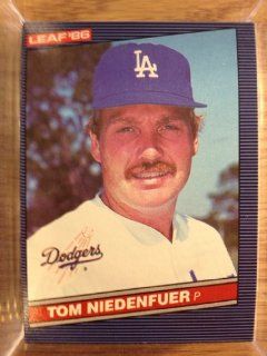 1986 Leaf #186 Tom Niedenfuer Collectibles