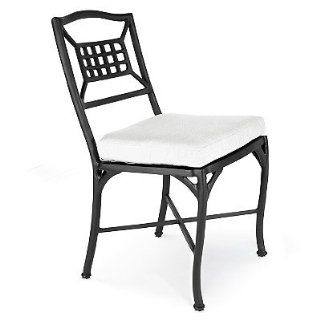 Catalina Outdoor Dining Outdoor Side Chair   Black
