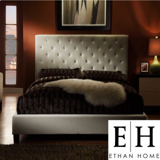 ETHAN HOME Sophie Taupe Velvet Tufted King size Bed Today: $600.99 3.9