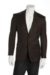 Perry Ellis Brown 2 Button Sport Coat Sports Jacket , Size