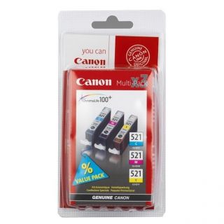 Canon CLI 521 Multipack (2934B010)   Achat / Vente CARTOUCHE