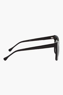 Elizabeth And James Lafayette Black Cat eye Sunglasses for women