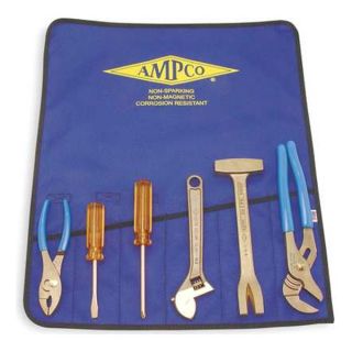Ampco M 47 Tool Kit w/Pouch, Nonsparking, 6 Pc