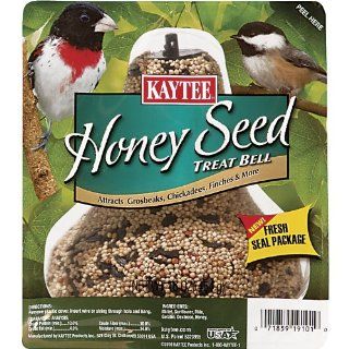 Kaytee Honey Seed Treat Bell, 1 Pound Patio, Lawn
