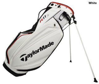 TaylorMade TMX Stand Bag, White/Silver/Black Sports