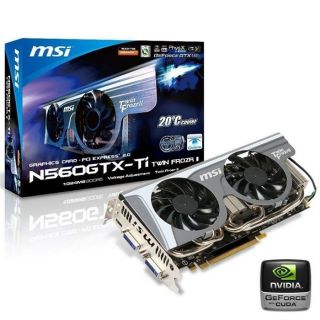 MSI GeForce GTX560Ti 1Go GDDR5 820MHz   Achat / Vente CARTE GRAPHIQUE
