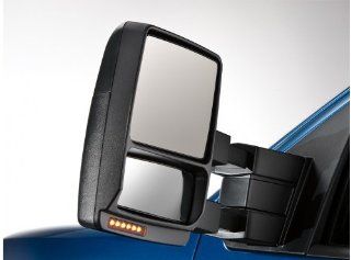 Ford F 150 Trailer Tow Mirror Power, Heat/Puddle/Turn Signal, Black