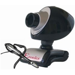 Ezonics EZCam IV Plus Webcam   Black