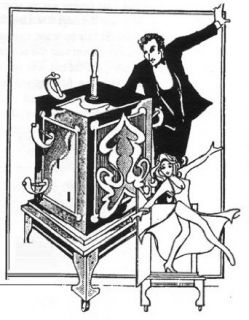Costumes For All Occasions LB192 Sword Cabinet Illusion