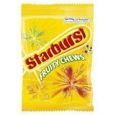 Starburst Fruity Chews 192g Bag   Pack of 6 Grocery