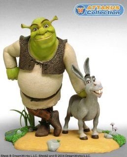 Attakus Shrek and Donkey Statue Toys & Games