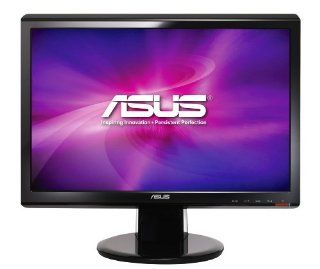 ASUS VH196T 19 Inch Widescreen LCD Monitor   Black