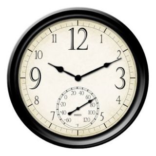 Springfield Precision Inst 91907 14" Clock/Thermometer