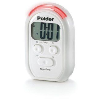 Polder Digital Timer with Vibrating, Audible, and