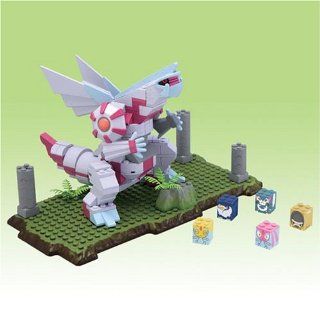 Pokemon Japanese Mega Bloks Deluxe Figure Set Palkia: Toys