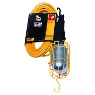 , Inc. 2948 50 Yellow Work Ligh; 16/3 Gauge Cond. 75 Watt; SJT Wire