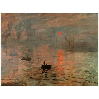 Monet Impression Sunrise Canvas Wall Art (China) Today $28.00 3.6