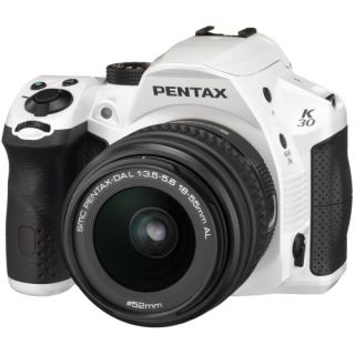 Pentax K 30 16.3 Megapixel Digital SLR Camera (Body with Lens Kit