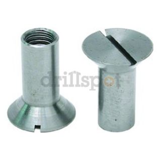 DrillSpot 11103589 5/16 18 x 1 Flat Head Stainless Steel Binding