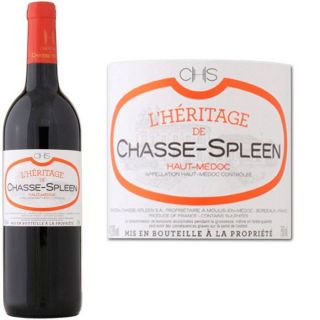 Héritage de Chasse Spleen   Second vin du Château Chasse Spleen
