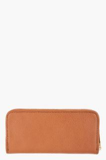 Marc By Marc Jacobs Brown Classic Q Zip Wallet for women