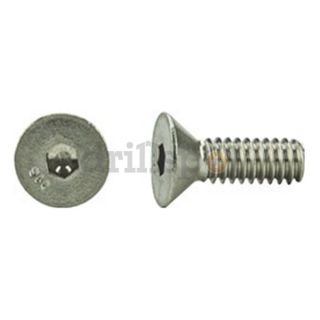 DrillSpot 0178192 1 1/4" 20 x 5/8" 316 Stainless Steel Flat Socket Cap Screw, Pack of 1000