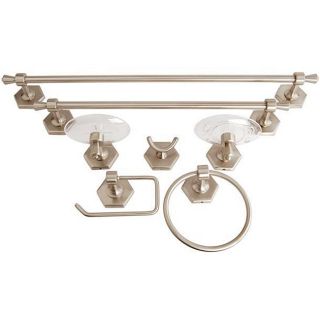 Atwood 7 piece Pewter Bath Accessory Set Today $130.99
