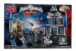  Power Rangers S.P.D. Headquarters, 205 Pieces Toys & Games