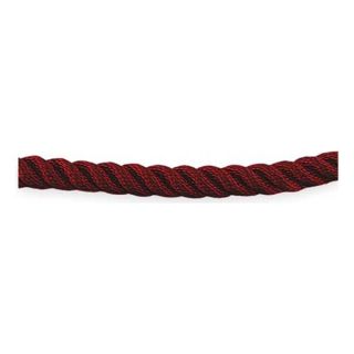 Tensabarrier ROPE TWST 21 06/0 X XXXX XX Classic Post Rope, Twisted Rope, Red
