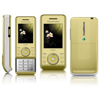 Sony Ericsson S500 Yellow Quadband Unlocked Cell Phone