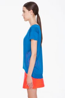 Marc By Marc Jacobs Blue Silk T shirt for women