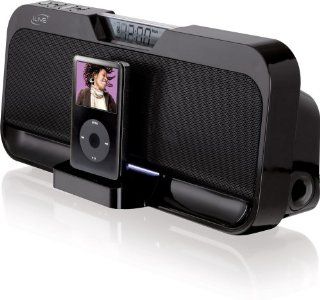 iLive IS208B Stereo Speaker System with iPod Dock (Black