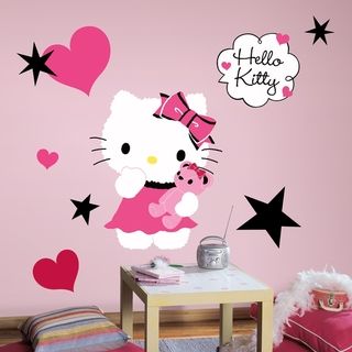 Hello Kitty Couture Peel & Stick Giant Wall Decal