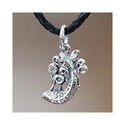 Dragon Fish Leather Necklace (Indonesia) Today $128.19