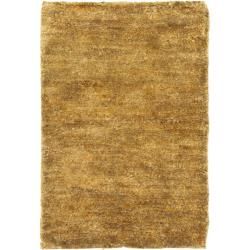 Hand knotted Vegetable Dye Solo Carmel Hemp Rug (9 x 12) Today $711