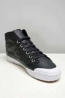 Spring Court  B4 Black Nappa Sneakers for men